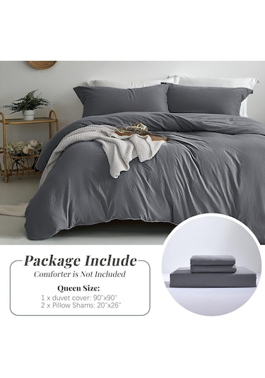 Pamuklu Tek Kişilik Nevresim Takımı Çarşaflı Runforce Düz Renk