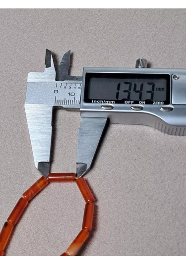 Beautiful Stones Tubular Kırmızı Jasper Boncuklar 202688946