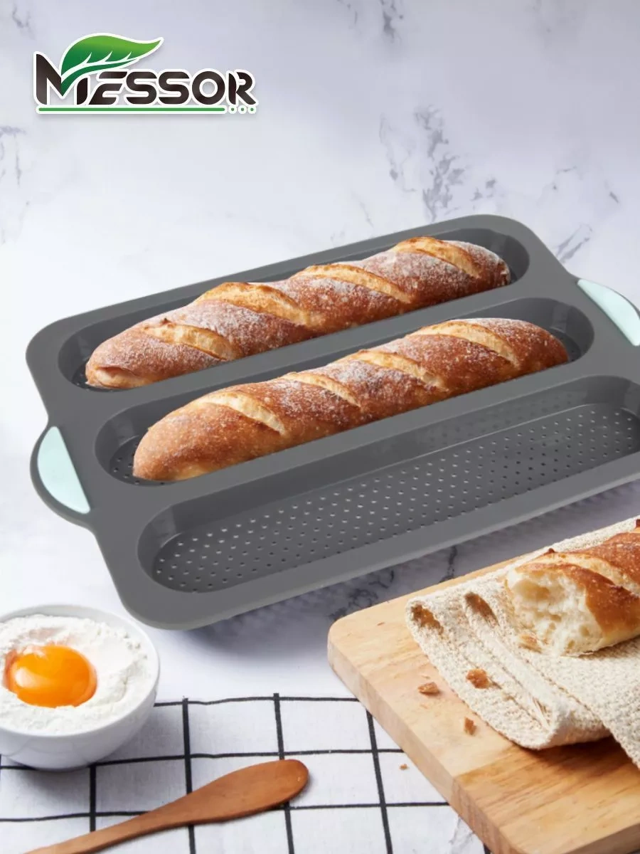 Messor Silikon Ekmek Pişirme Kalıbı 216983841 Gri