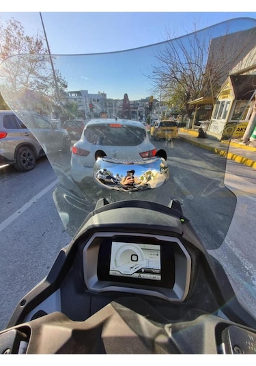 Motosiklet Dikiz Aynası Kör Nokta Geniş Açılı 180 Derece Montajlıdır-diğer Ürünler Gibi Değildir.