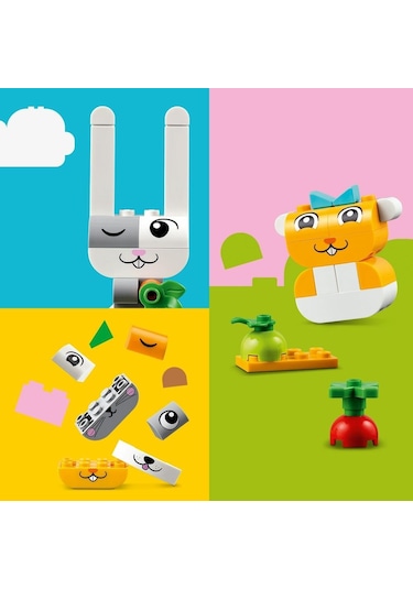 LEGO® Classic Yaratıcı Evcil Hayvanlar 11034 5+ Yaratıcı Oyuncak Yapım Seti - 450 Parça