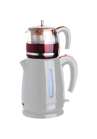 Cvs DN-1547 Latife Plastik Cam Elektrikli Çay Makinesi