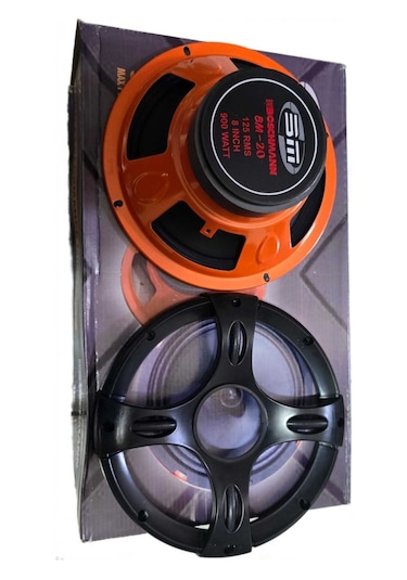 Boschmann Bm-20 Midrange 20cm 900 Watt 125 Rms 2 Adet