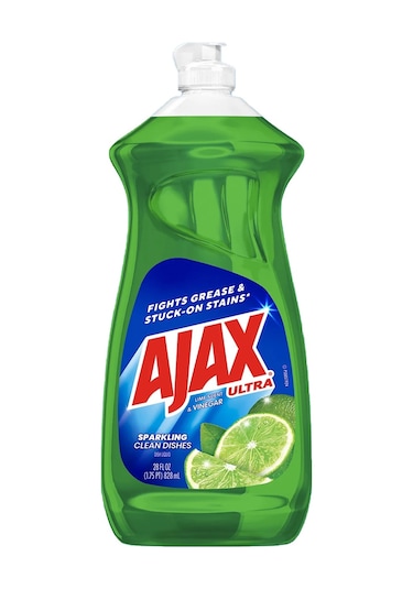 Ajax Misket Limonu + Sirke Elde Sıvı Bulaşık Deterjanı 828 ML