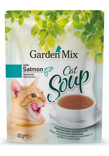 Garden Mix Somonlu Kedi Çorbası 40 G
