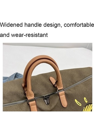 Zcjb Graffiti Kişisel Seyahat Çantaları Açık Hava Rahat Büyük Kapasiteli El Çantası Çapraz Askılı Çanta Siyah Siyah