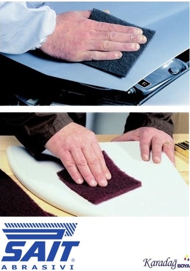 Saıt Elyaf Zımpara Ufs 1500P - 2000P Gri