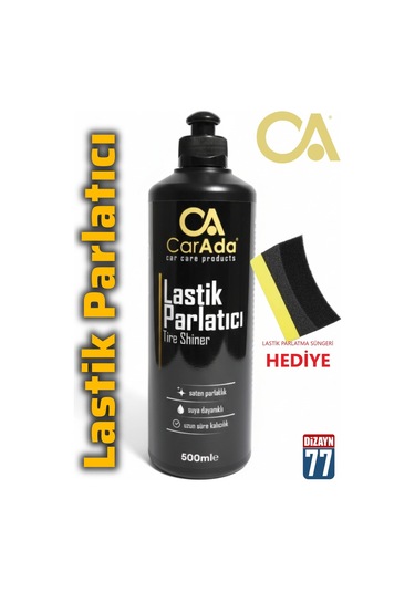 Lastik Parlatıcı Işıltılı Görünüm Lastik Silikonu 500 Ml