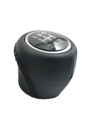 Linea 5 Vites Deri Vites Topuzu-siyah Dikiş Siyah