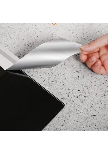 Lavabo Su Geçirmez Etiket Anti-kalıp Bant Tezgah Tuvalet Boşluğu Isı Yalıtımı Alüminyum Folyo Bant Banyo Mutfak Için