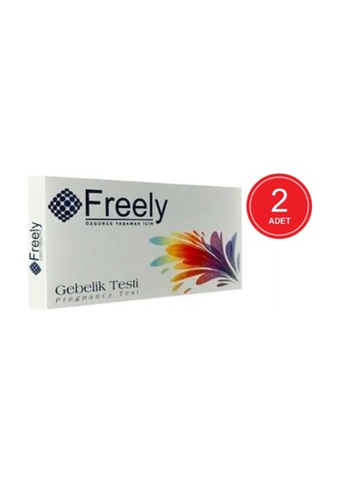 Freely Hızlı Gebelik Testi 1 Test x 2 Paket