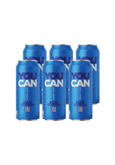 You Can Blue Edition Enerji İçeceği 500 ml 6'lı