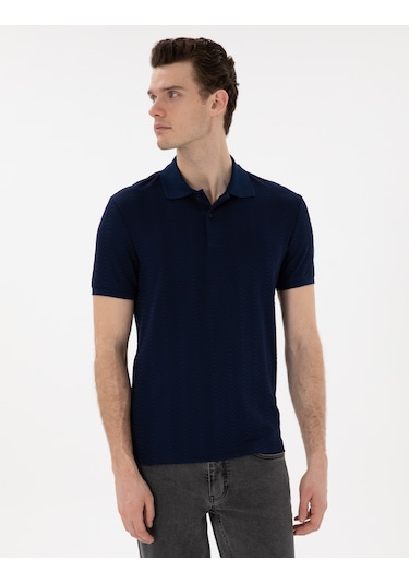 Pierre Cardin Erkek Lacivert Tişört 50310233-vr033 Lacivert