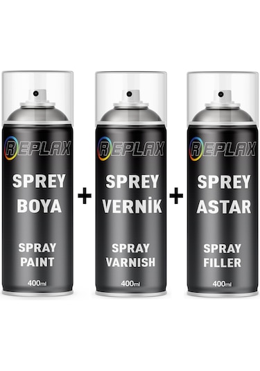 Citroen KMF Resif Mavi Sprey Rötuş Boyası+Vernik+Astar