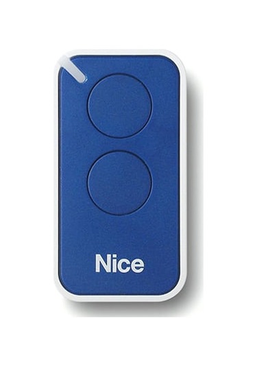 Nice Era İnti 2 Kanallı Otomatik Kapı Kumandası - Nice - İnti 2 - Mavi Siyah