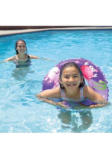 Şeffaf Baskılı Deniz Havuz Simit 61 Cm 6-10 Yaş