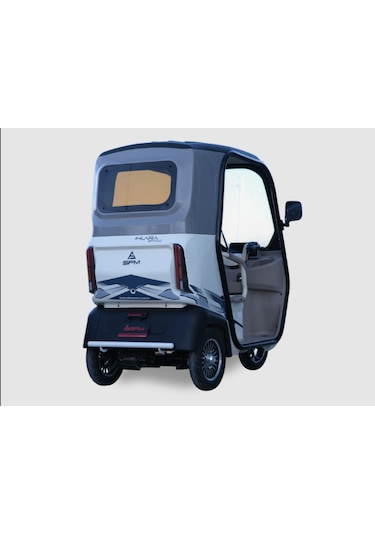 Sfm Ihlara Sf 400 3 Tekerli Elektrikli Kabinli E - Tricycle Krem