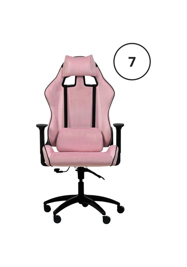 Rio Rio Plus Maximus Serisi Yastık Ve Tam Sade Oyuncu Koltuğu -3 Pembe