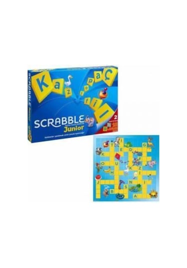 Scrabble Junior Türkçe Eğlenceli Aile Oyunu