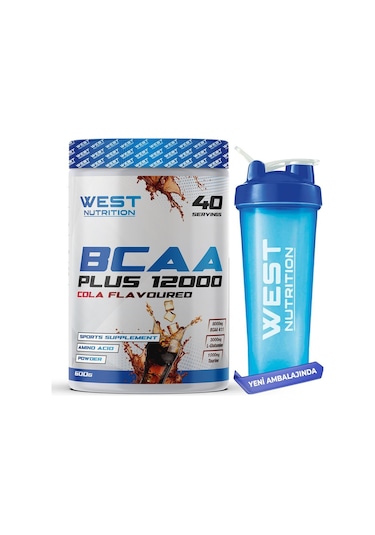 West Nutrition Hediye - Bcaa Plus12000 - Bcaa 4:1:1 + L-Glutamin+Taur...
