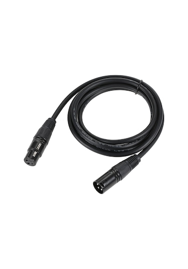 Leezsing 4 Adet Dmx512 Sinyal Kablosu Tel 2m/6.6ft 3 Pin Xlr Bağlantı Konnektörü Erkek-dişi Sahne Aydınlatma Armatürü Dj Gösterisi İçin Diğer