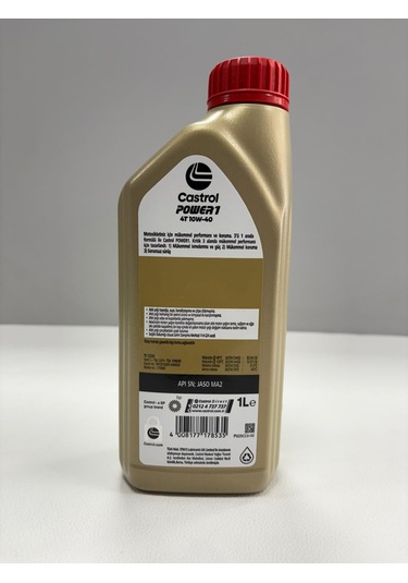 Power 1 4t 10w-40 Motosiklet Yağı 1l Üretim Tarihi 2025