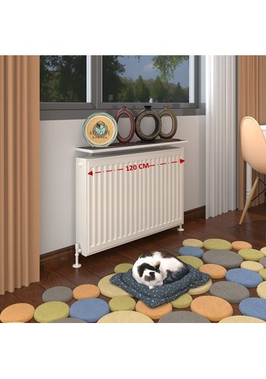 Kenzlife Petek Üstü Raf Dresuar Golden Boy Gri 120 24 Tekli Kitaplık Duvar Rafı 120 Cm Uzunluk Gri