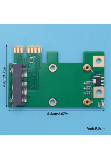 Xurunkeji Pcıe - Mini Pcıe Adaptör Kartı, Verimli, Hafif Ve Taşınabilir Mini Pcıe - Usb3.0 Adaptör Kartı