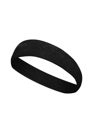 Havlu Kafa Bandı Alın Ter Bandı Headband Mavi Mor