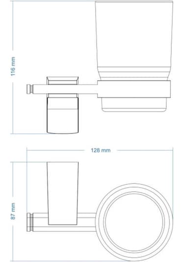 Duxxa Deppot F-1 Mat Siyah Diş Fırçalık A.1704.s Diğer
