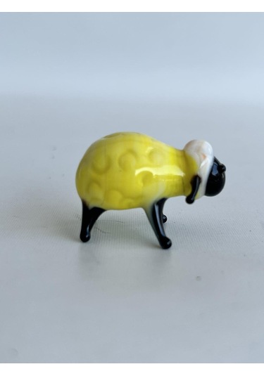 El Yapımı Murano Cam Koyun Biblo A49-02