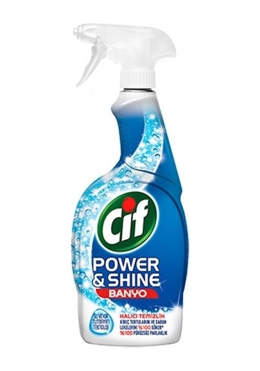 Cif Power & Shine Banyo Temizleyici Sprey 4 x 750 ML
