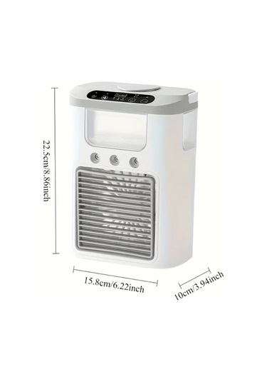 Motion003 Pembe 3 Renk Secenekli Usb Nemlendirici Fan Tasinabilir Mini Sogutucu Ofis Seyahat Icin