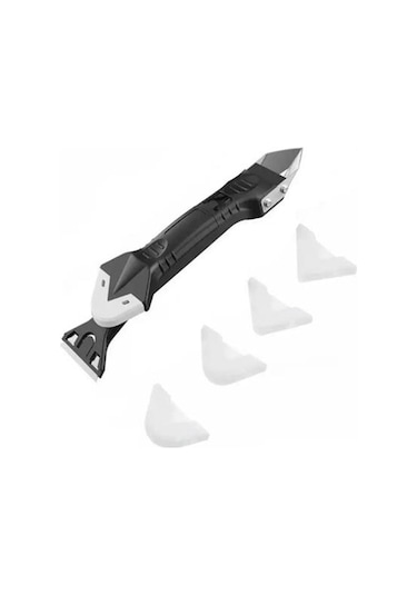 Derz Kazıyıcı Fayans Derz Dolgu Kazıma Aparatı Ve Uygulayıcı 5 Parça Silikon Çekme Uygulama