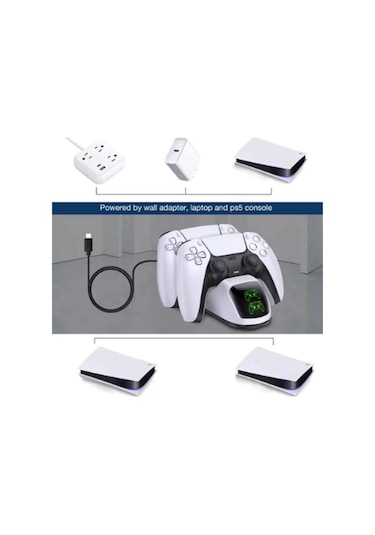 Ps5 Dualsense Şarj Istasyonu Playstation 5 Uyumlu Charging Station