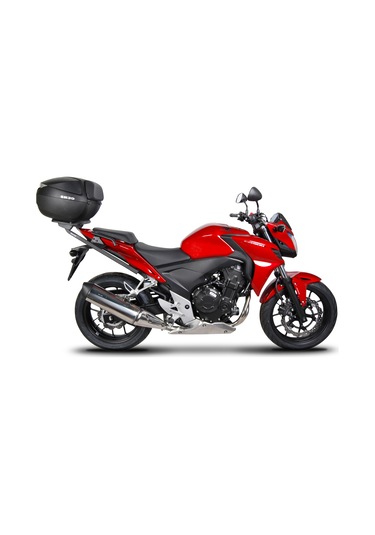 Motosiklet Arka Çanta 39 Litre Karbon Yüksel Kalite Motor Çantası Topcase Sh39 Siyah