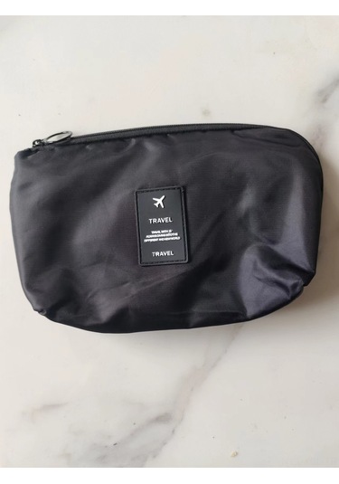 Konesam Seyahat Elektronik Aletleri Depolama Çantası - Su Geçirmez, Büyük Kapasiteli, Şarj Cihazı/şarj Kablosu/ Kulaklık Saklama Siyah, 21x14x3cm