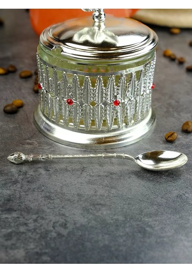 Repast Şekerlik Ve Kaşık 10x15 Cm 267568353 Gri