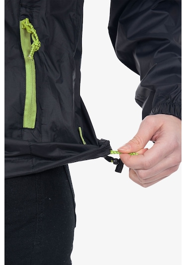 Trespass Qikpac Jacket Unisex Siyah Yağmurluk Uajkraı10001-blk Siyah