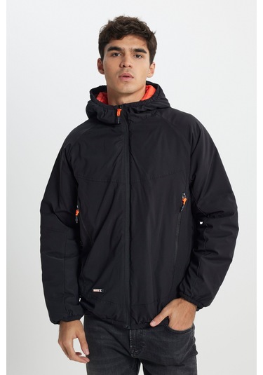 Lee Regular Fit Normal Kesim Fermuarlı Siyah Ceket L242038001 Siyah