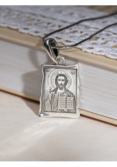 Lucente 925 Ayar Gümüş "isa Mesih" Kolye 248459266
