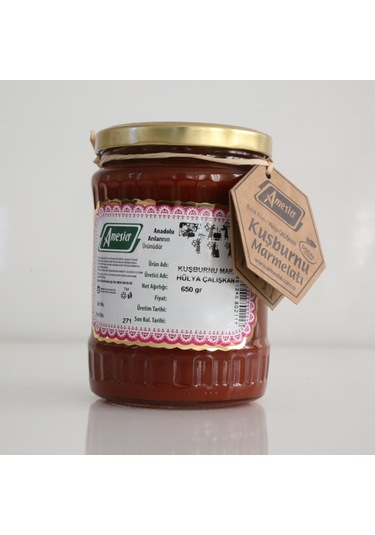 Amesia Kuşburnu Marmelatı 650 G