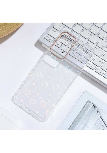 Xiaomi Redmi Note 11 Pro Plus 5g Kılıf Zore Sidney Desenli Sert Kapak Heart No1