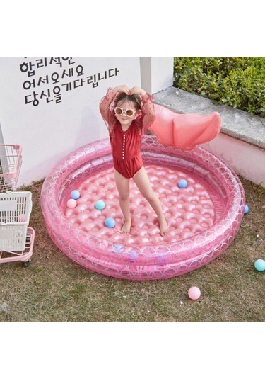 Suntek Şişme Yüzme Havuzu Kiddie Garden Arka Bahçe Çocuk