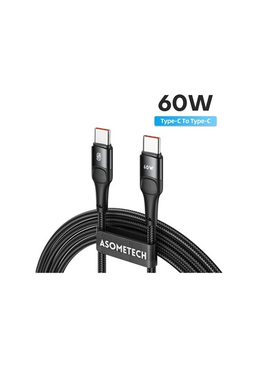 Asometech100w Usb C Kablo Pd Hızlı Şarj Kablosu Macbook Samsung Uyumlu Huawei Xiaomi İçin 3m Rusya Federasyonubej2m
