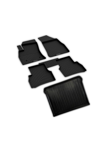 Fiat Doblo Ferrous 4D Paspas ve 3D Bagaj Havuzu 2010 2019