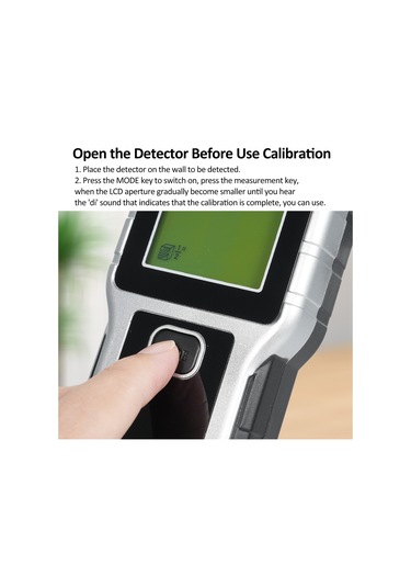 Vkemall T30 Duvar Dedektörü: Çelik/metal/ağaç/tel Tespiti, 5 Mod, 38mm/60mm/51mm Derinlik, Lcd Ekran, Seviye Ve Cetvel Özelliği, Pil İle