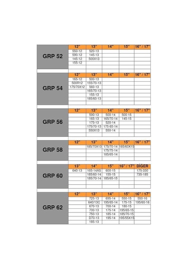 640/13c Ebatlarına Uyumlu Mahmuzlu Karmatik Kar Patinaj Zinciri Space