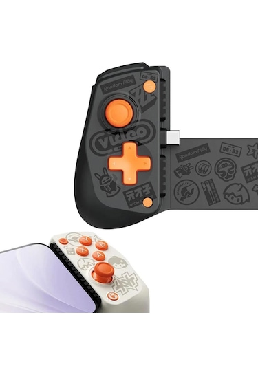 Gamesir X5 Lite Zenless Zone Zero Zzz Siyah Mobile Game Controller Apple Uyumlu iOS, Android