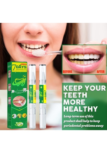 Mufunye Eelhoe 1 Adet Diş Beyazlatma Kalemi Parlatıcı Alet Seyahat/gezi/ev Günlük Kullanım İçin Taşınabilir